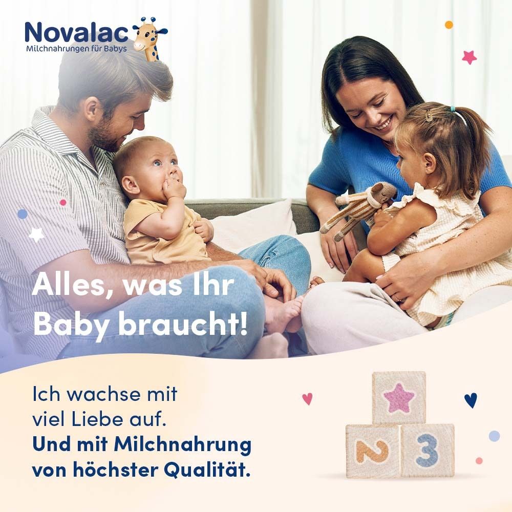 Novalac 1 Anfangsmilch von Geburt an