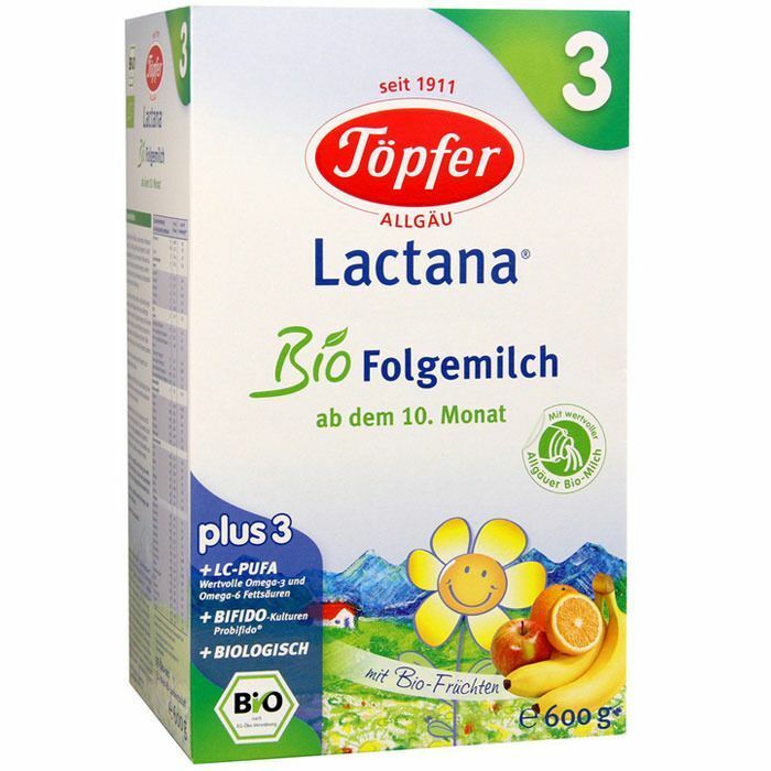 Töpfer Lactana Bio 3 Folgemilch ab dem 10. Monat