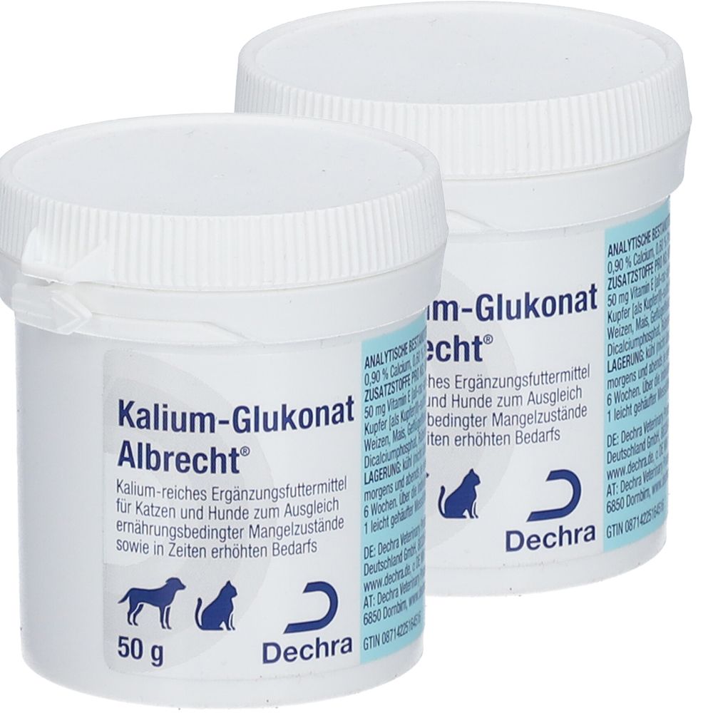 Kalium-Glukonat Albrecht® für Katzen und Hunde