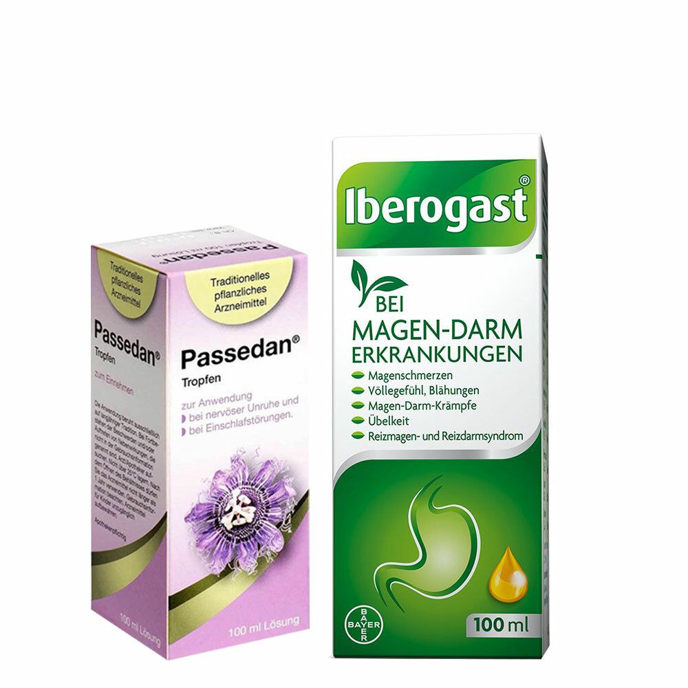 Iberogast® + Passedan®-Tropfen