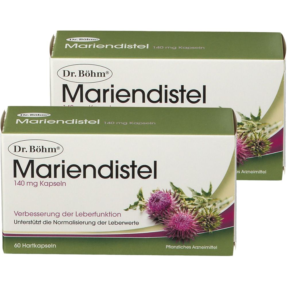 Dr. Böhm® Mariendistel 140 mg Kapseln thumbnail