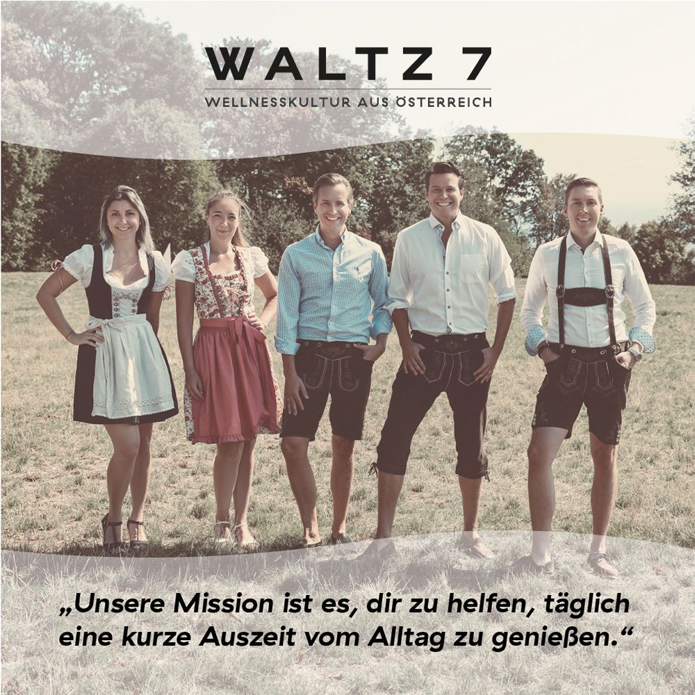 WALTZ 7 Geschenkset für 7 Tage Wellness daheim