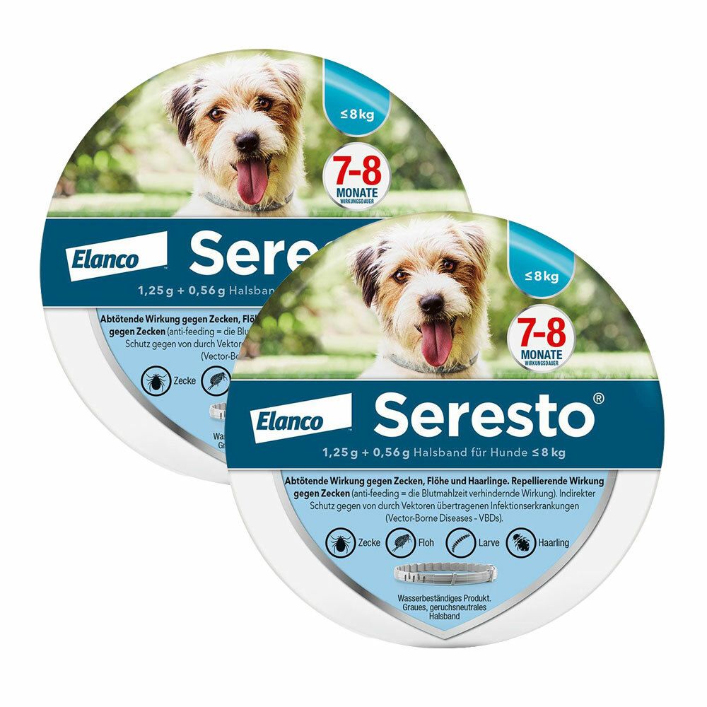 Seresto® Halsband für kleine Hunde < 8 kg thumbnail