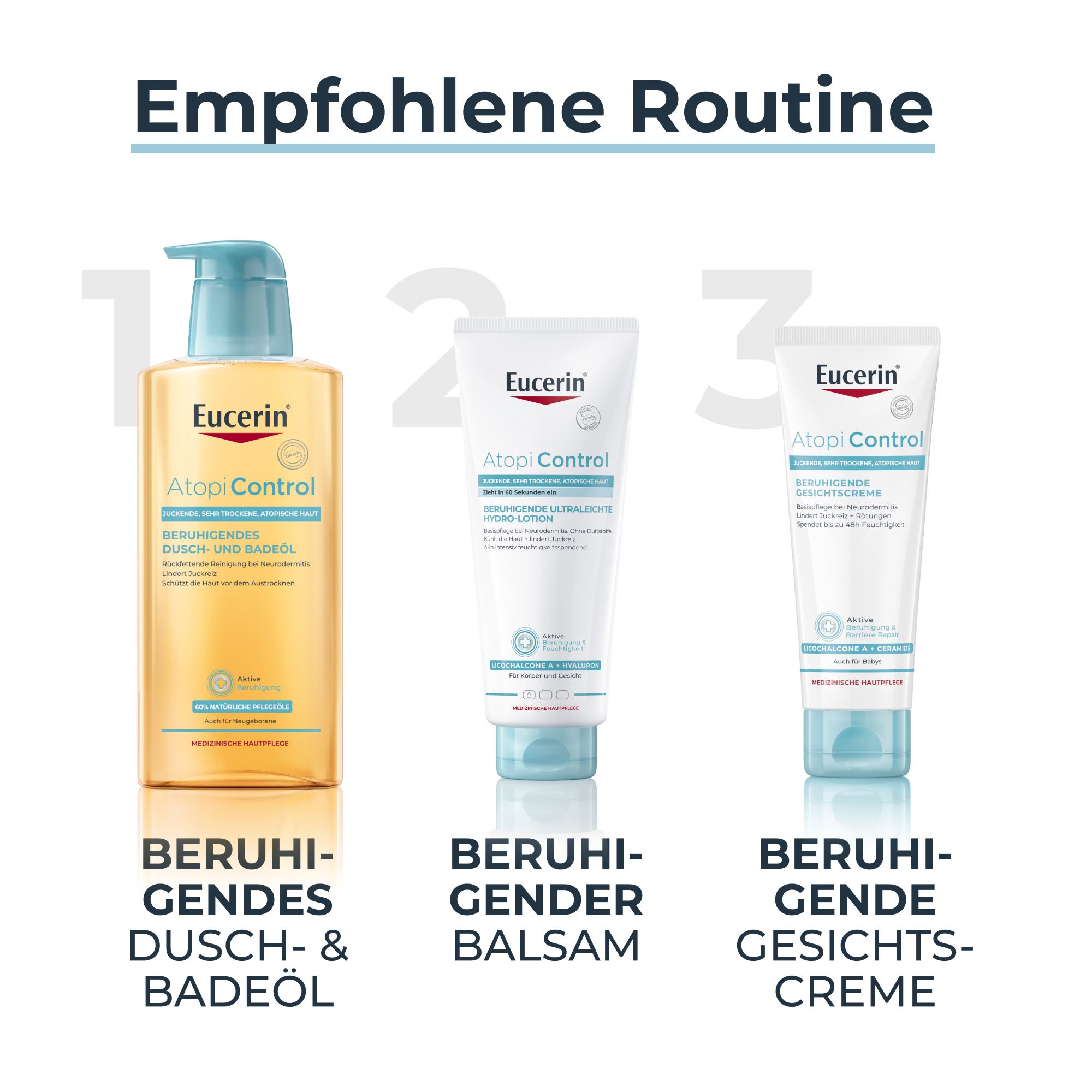 Eucerin® AtopiControl Dusch- und Badeöl - Jetzt 20% sparen mit Code "eucerin20"