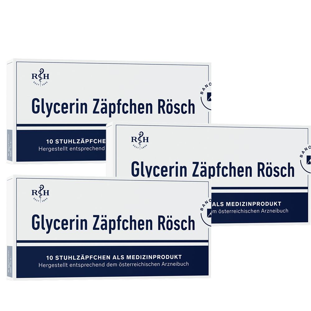 Glycerin Zäpfchen Rösch 3 g