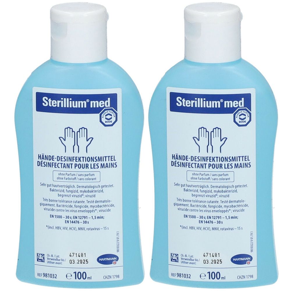 Sterillium® med Händedesinfektionsmittel