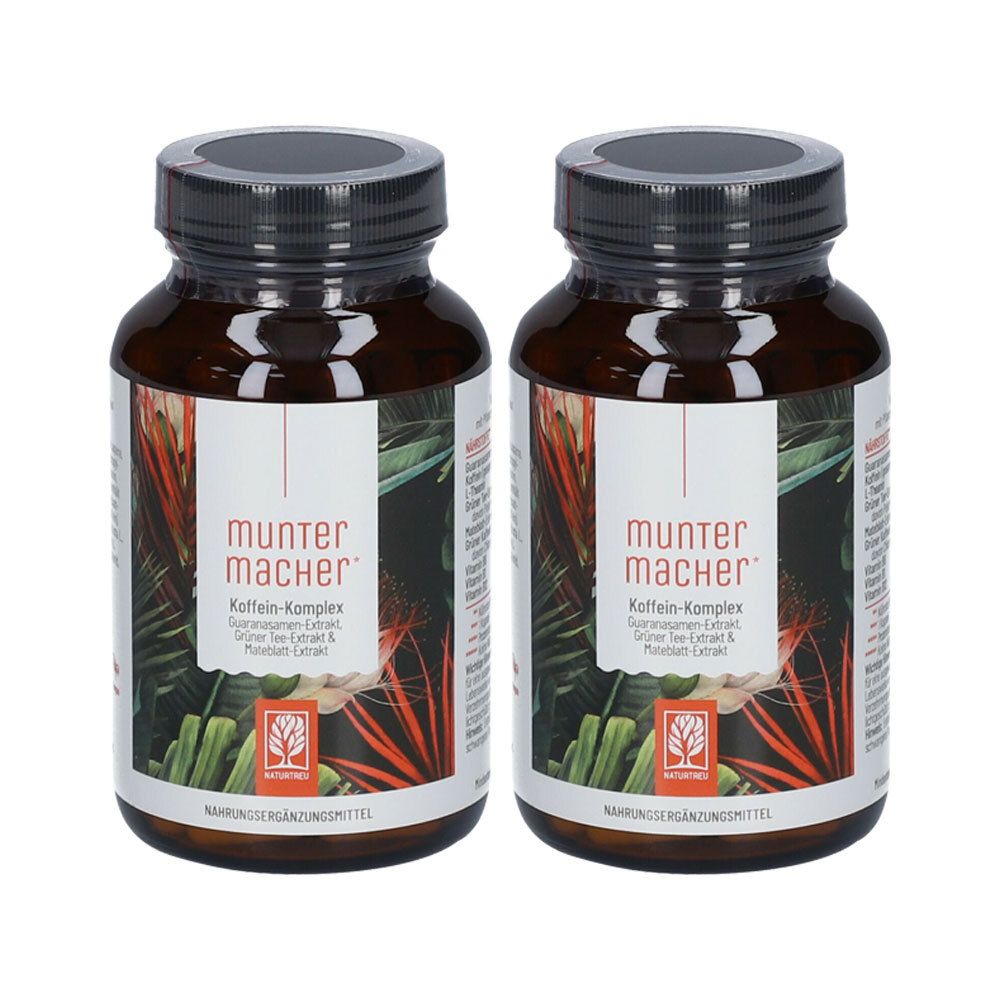 NATURTREU Muntermacher Koffein-Komplex 2x120 St - shop-apotheke.at