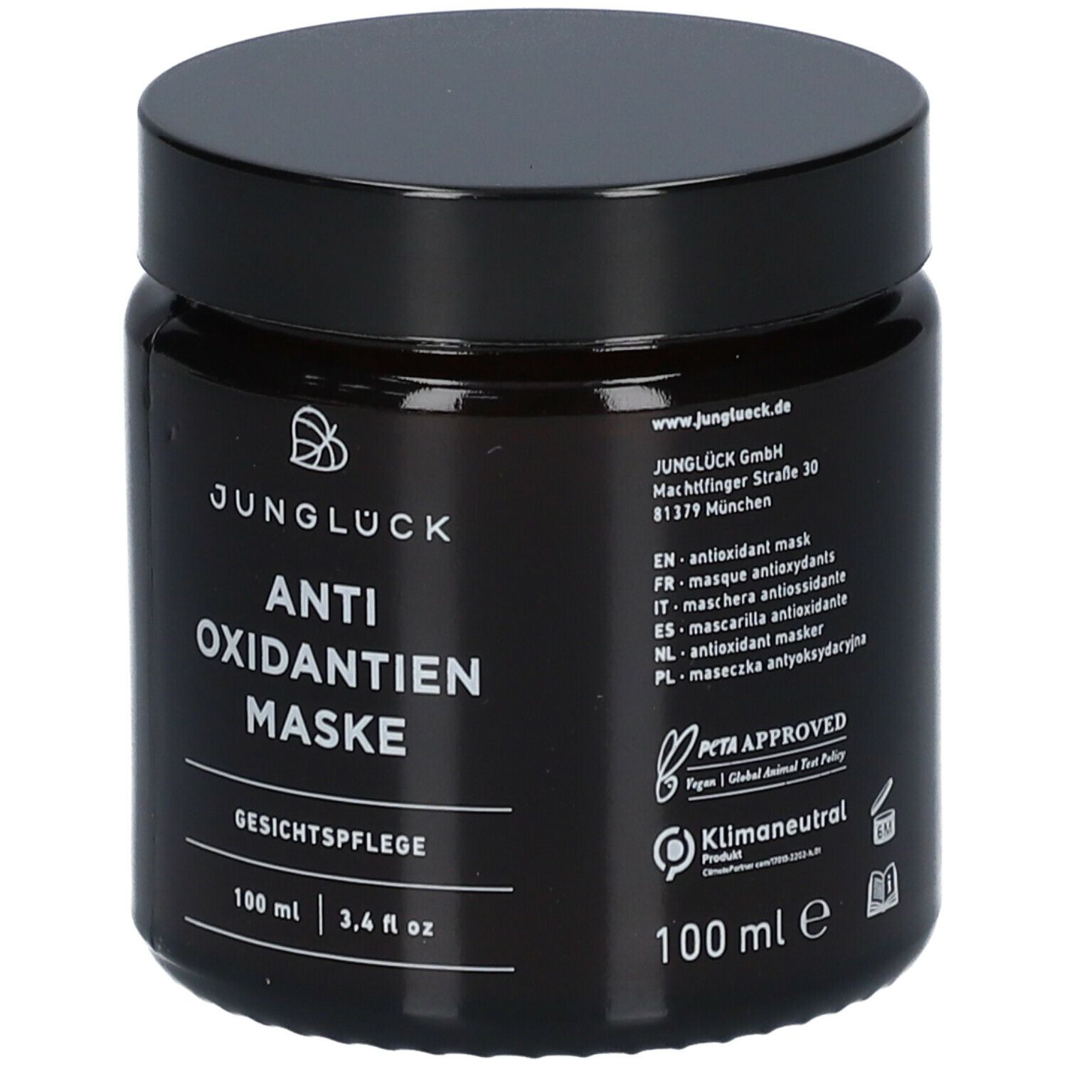 JUNGLÜCK Antioxidantien Maske