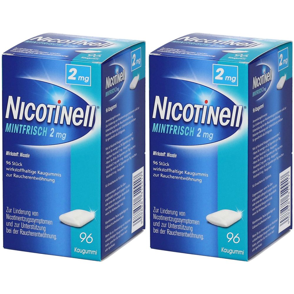 NICOTINELL® Kaugummi mintfrisch 2 mg
