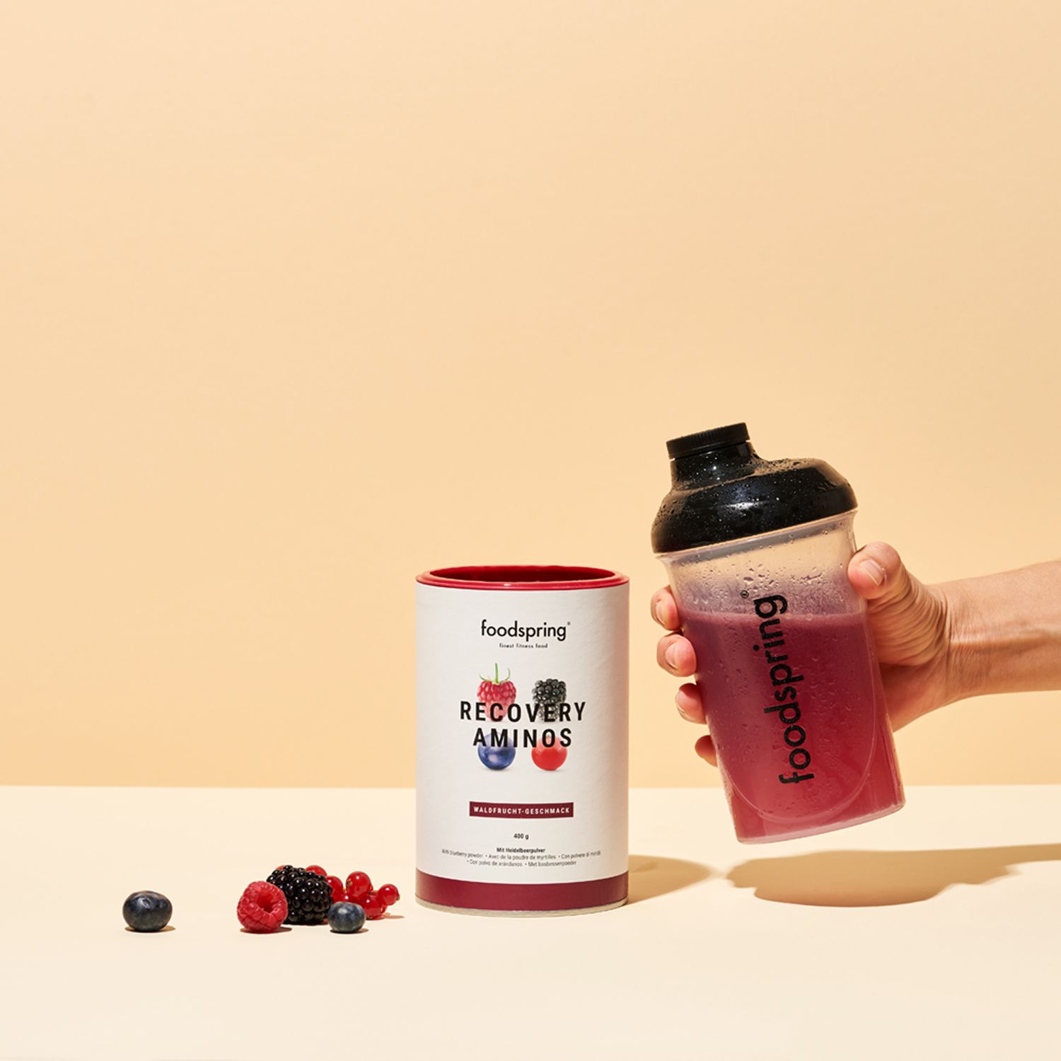 foodspring® Recovery Aminos Wildberry