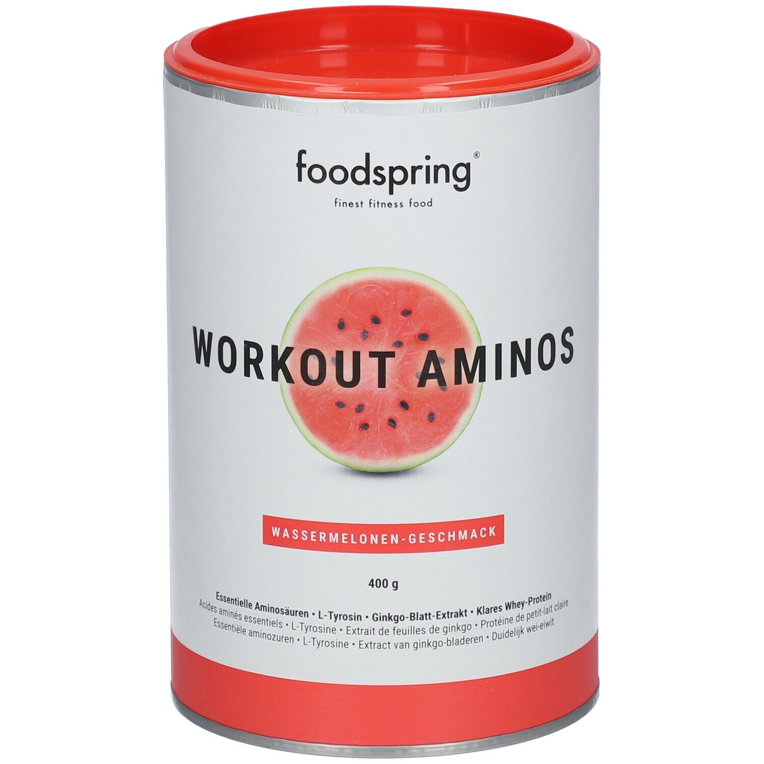 foodspring® Workout Aminos Wassermelone 400 g shopapotheke.at
