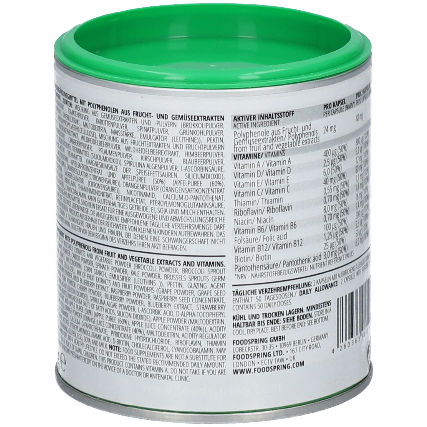 foodspring® Daily Vitamins 120 St shopapotheke.at