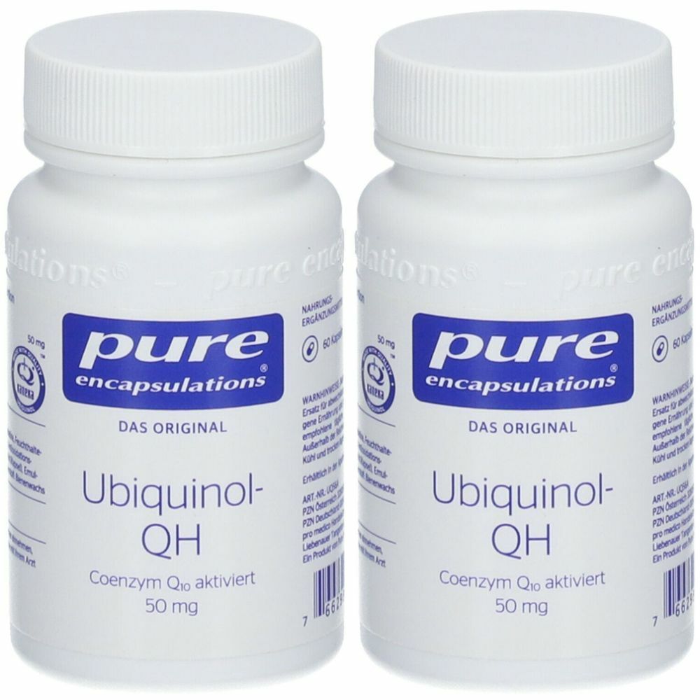 Pure Encapsulations® Ubiquinol-QH 50mg