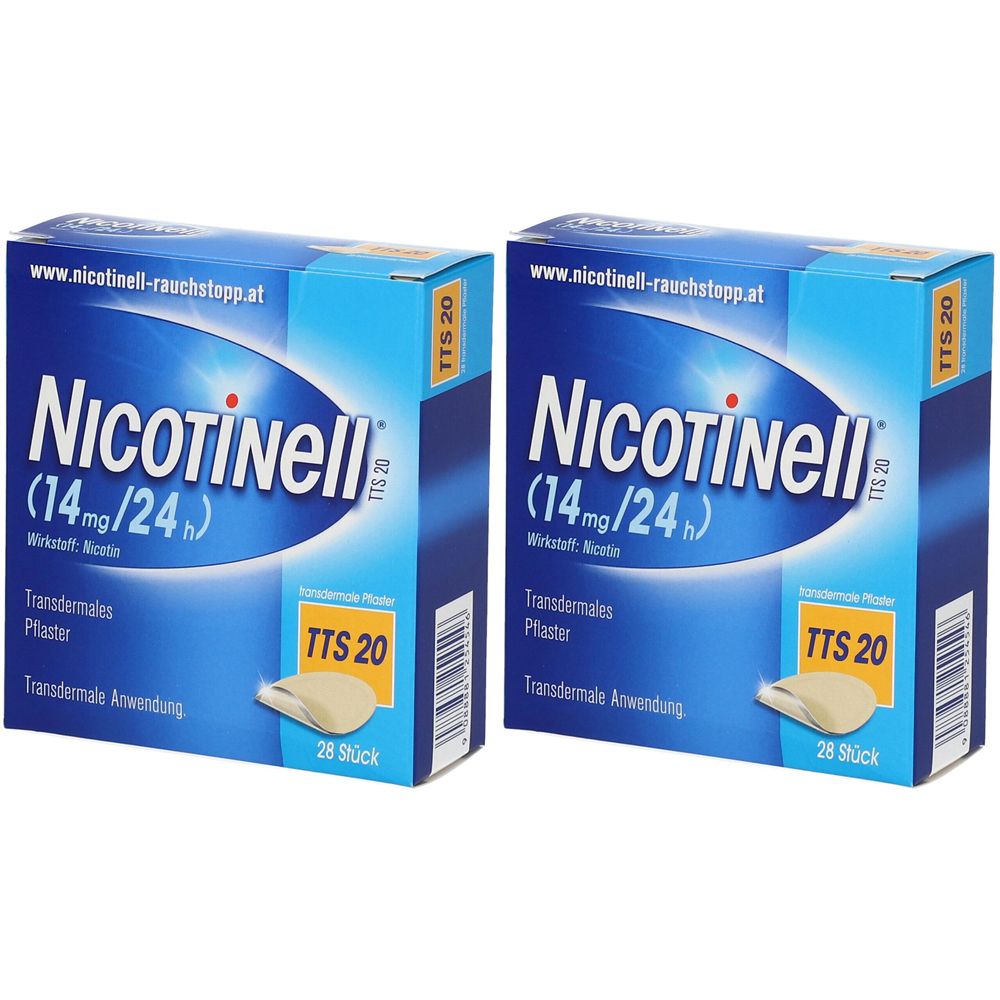 NICOTINELL® Transdermales Pflaster TTS 20