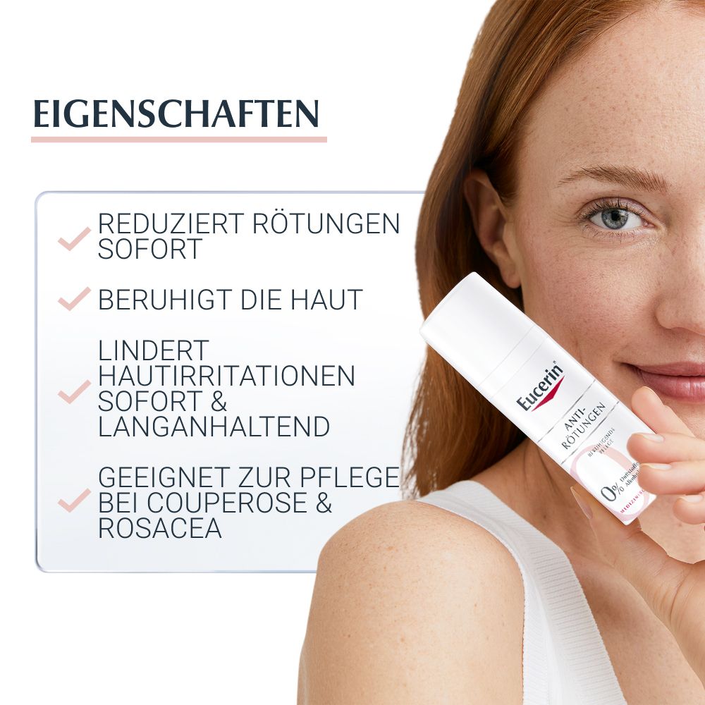 Eucerin® AntiRötungen Beruhigende Pflege - Jetzt 20% sparen mit Code "eucerin20"