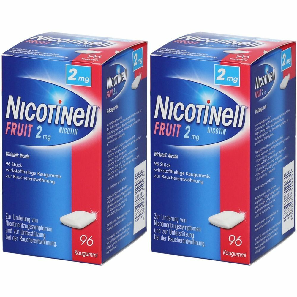 NICOTINELL® Kaugummi fruit 2 mg