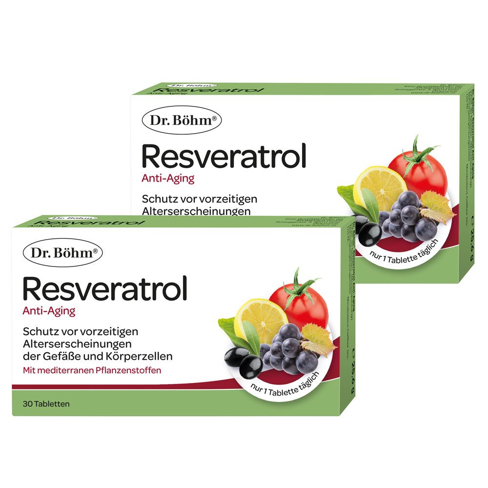 DR. Böhm Complément alimentaire anti-âge au resvératrol