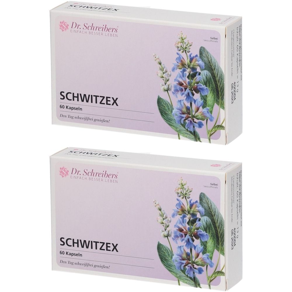 Dr.schreibers Schwitzex x2 2x60 St Kapseln