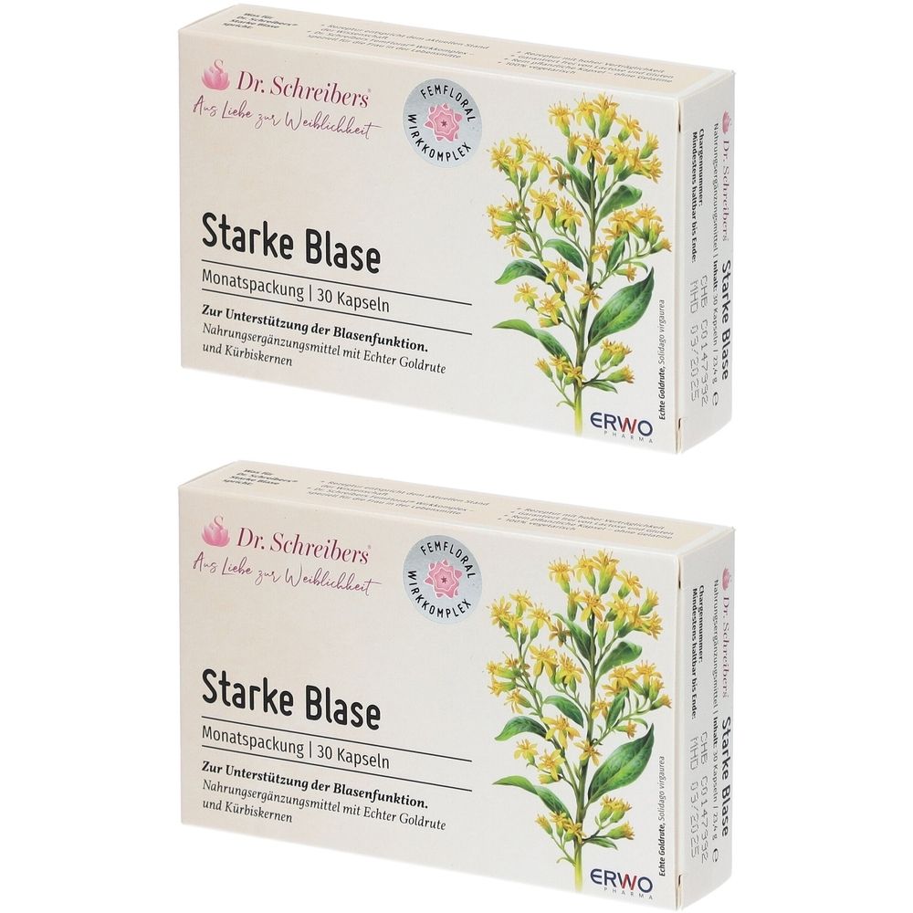 Dr.schreibers Starke Blase x2 2x30 St Kapseln