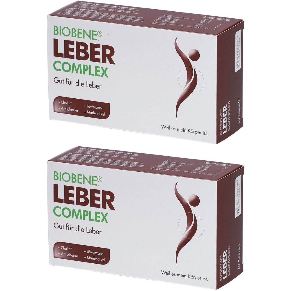 Biobene KPS Leber Compl x2 2x60 St Kapseln