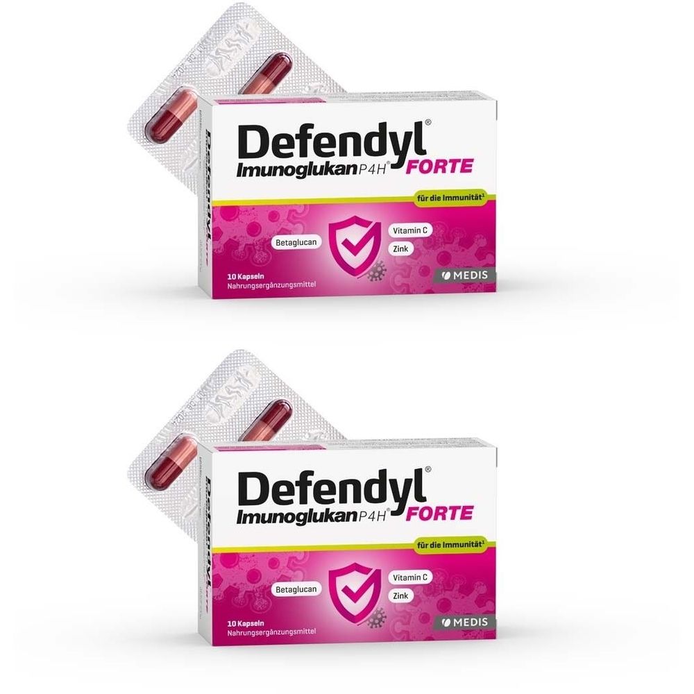 Defendyl Imunoglukan P4H® Acute x2 2x10 St Kapseln