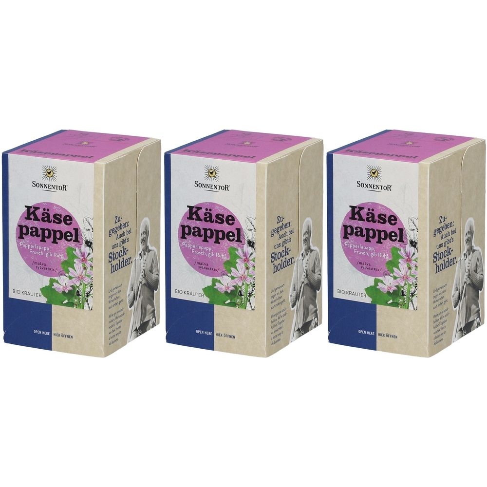 Sonnentor TEE Kaesepappel x3 3x18 St Tee