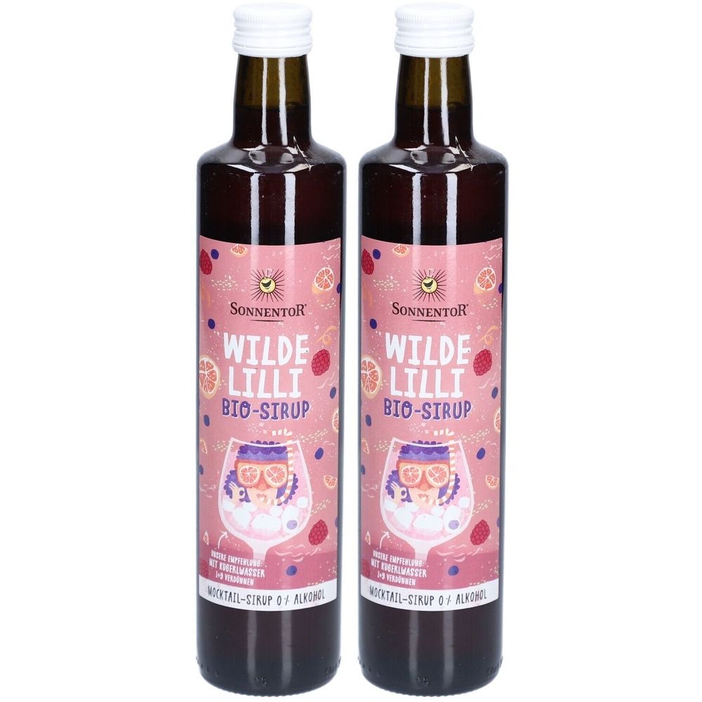 Sonnentor SIR BIO Wild Lilli x2 2x500 ml Sirup