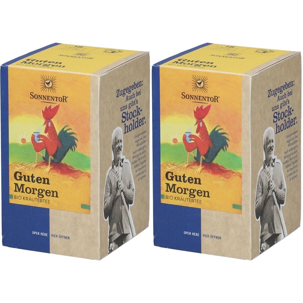 Sonnentor KR TEE Guten Morg Bio x2 2x18 St Filterbeutel
