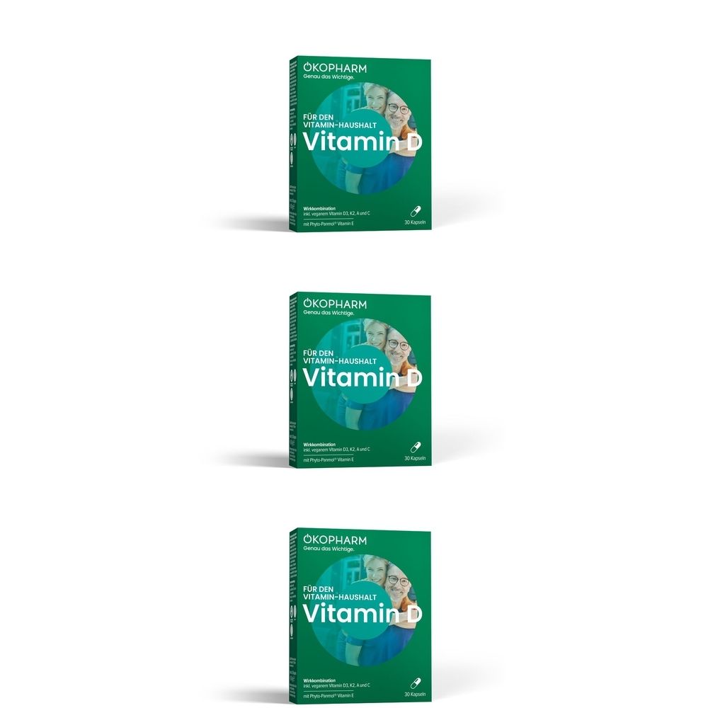 Oekomed Vitamin D Compl KPS x3 3x30 St Kapseln