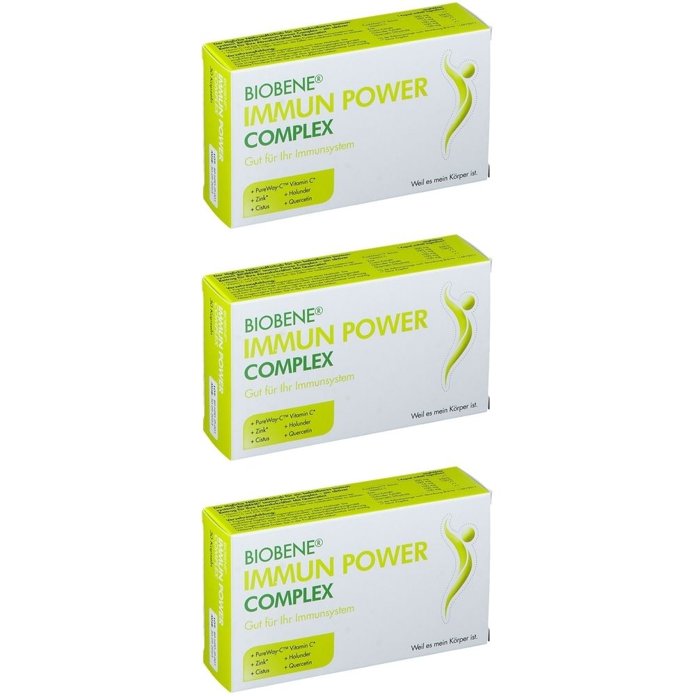 Biobene Immun Power Complex x3 3x30 St Kapseln