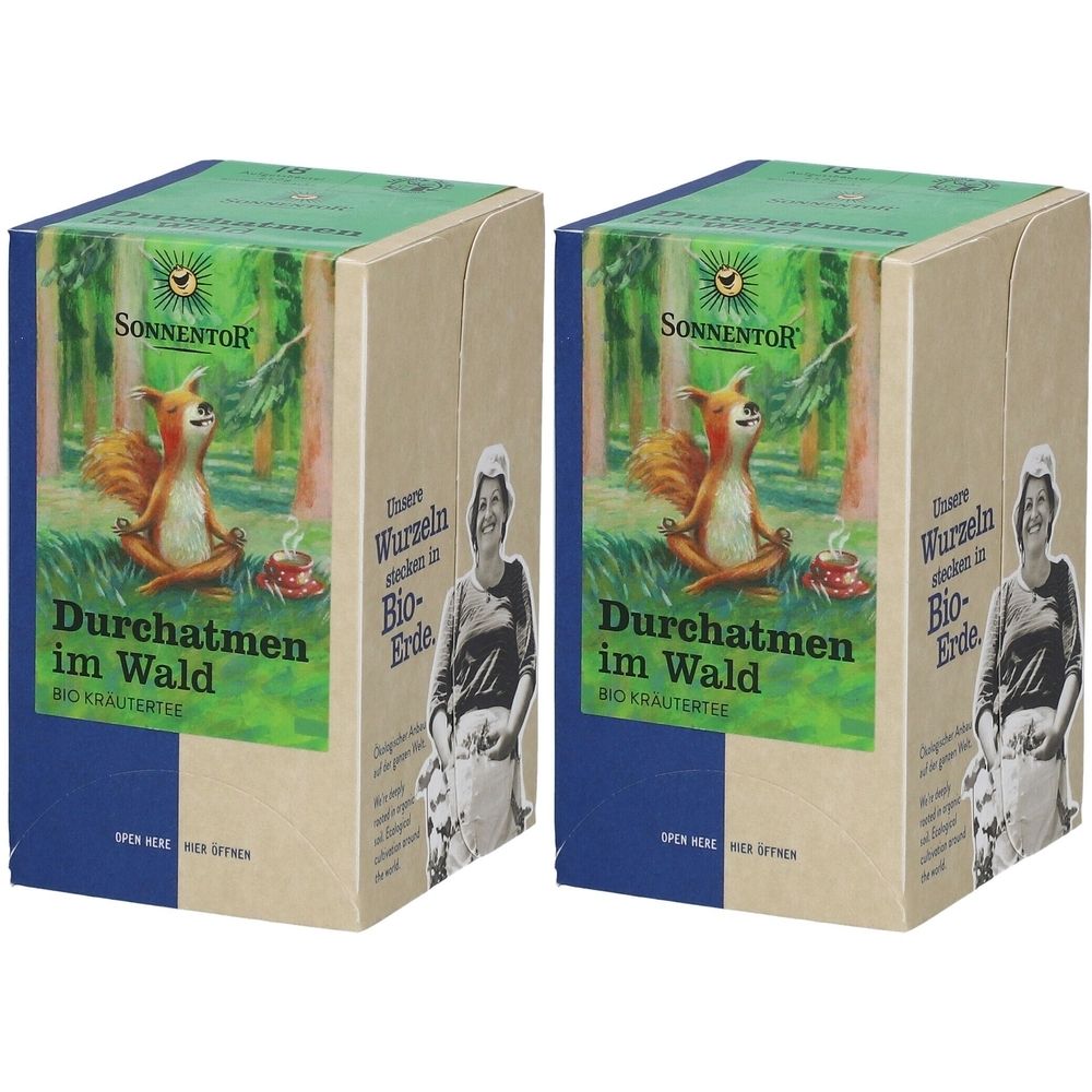 Sonnentor Durchatmen IM Wald x2 2x18 St Tee