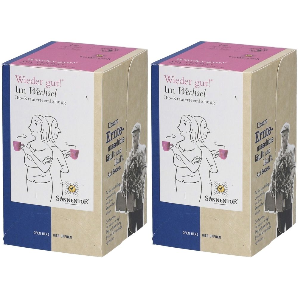 Sonnentor W-Gut TEE Wechsel x2 2x18 St Filterbeutel