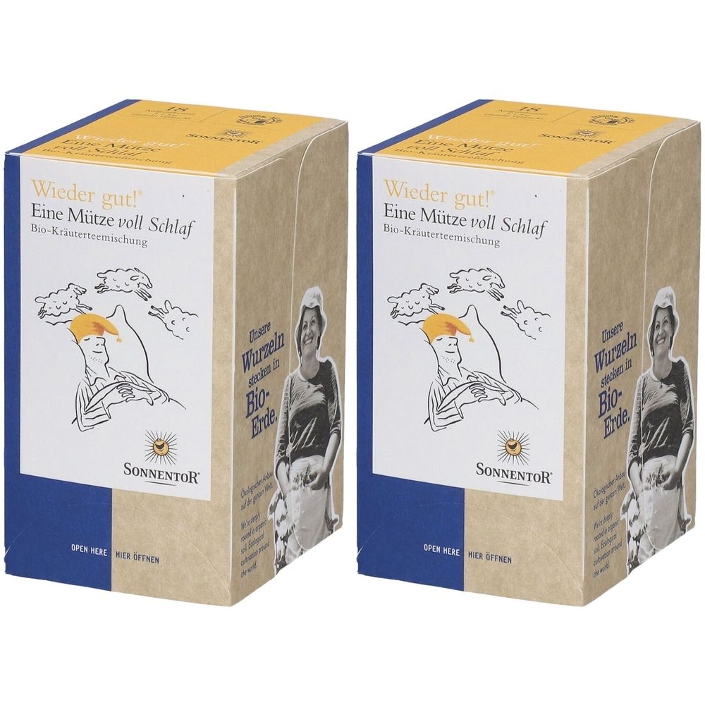 Sonnentor W-Gut TEE Schlaf Bio x2 2x18 St Filterbeutel