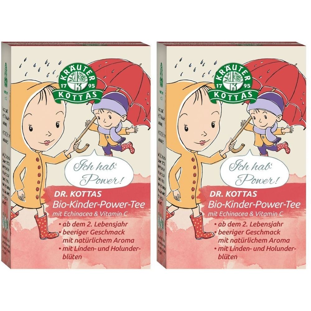 Kottas Dr.tee Bio-Kinder-Pow x2 2x20 St Filterbeutel