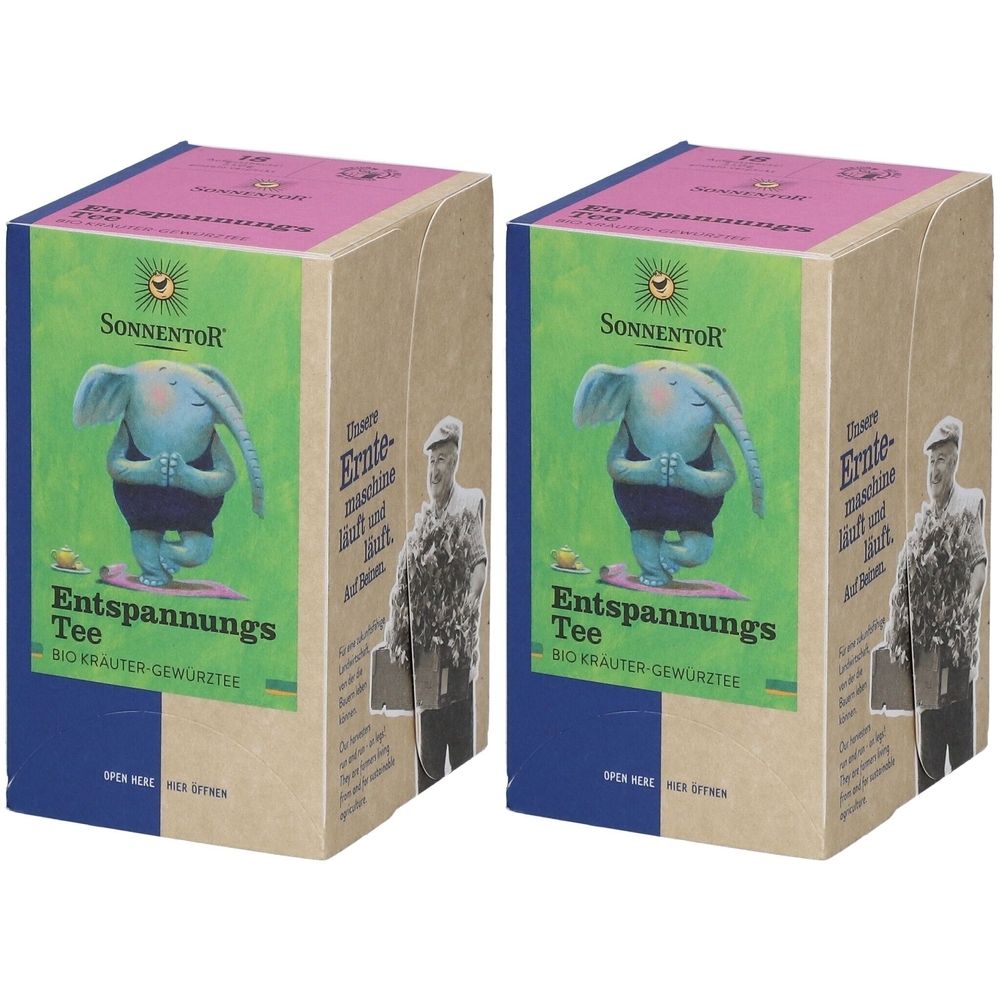 Sonnentor TEE Entspannung x2 2x18 St Tee