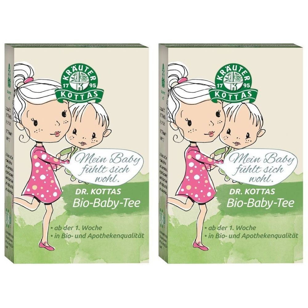 Dr.kottas TEE BIO Baby 20 x2 2x20 St Filterbeutel