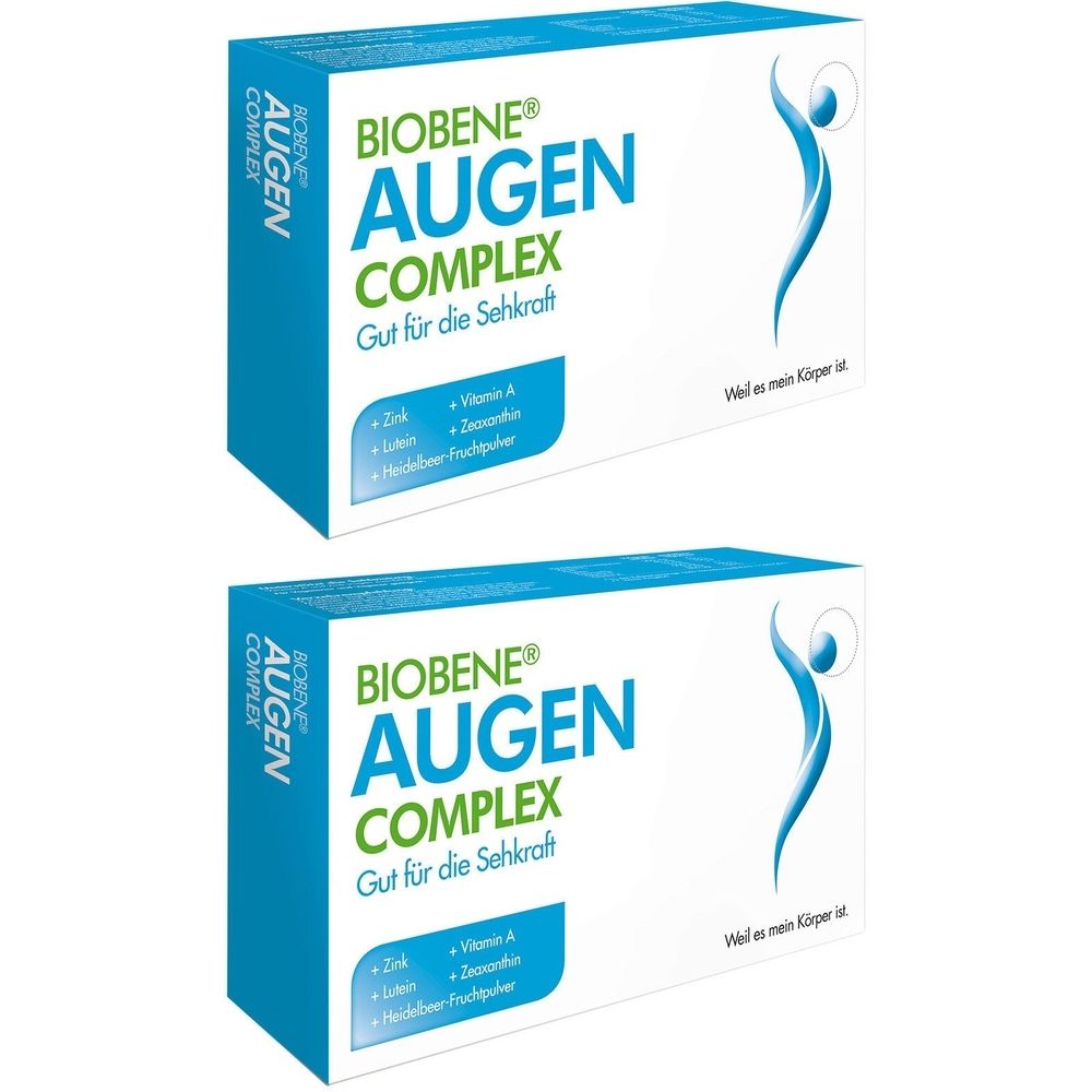 Biobene KPS Augen Complex x2 2x60 St Kapseln