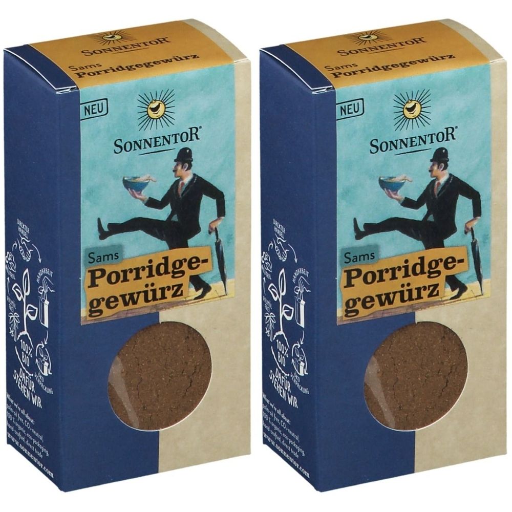 Sonnentor Sams Porridge Gewu Bio x2 2x70 g Gewürze