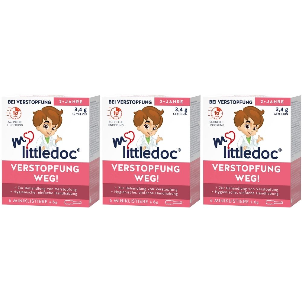 Mylittledoc Verstopfung WEG x3 3x6 St Klistiere