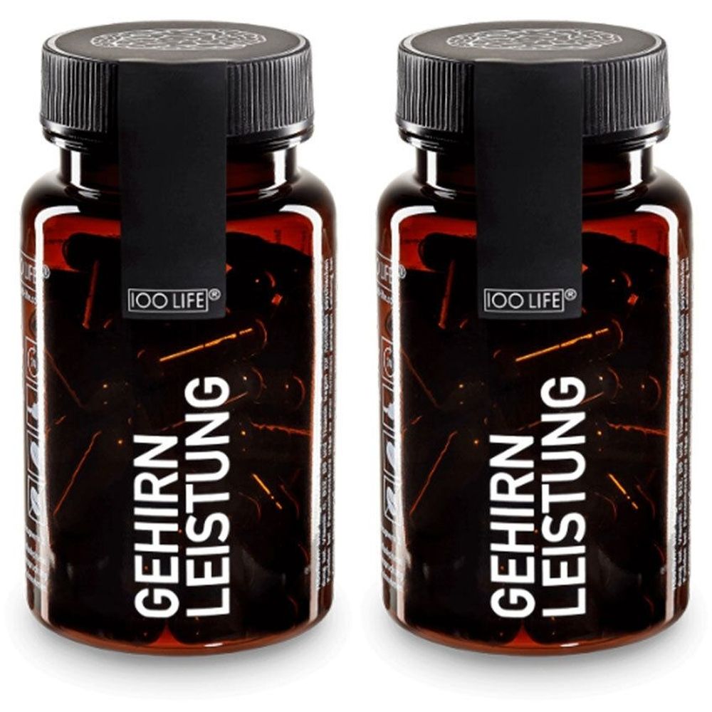 100Life KPS Gehirnleistung x2 2x60 St Kapseln
