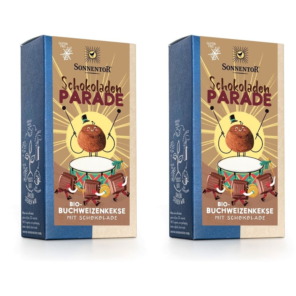Sonnentor Kekse BIO Schokopa x2 2x100 g