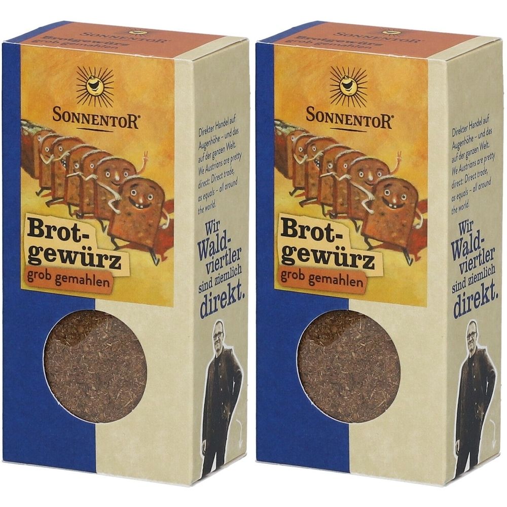 Sonnentor Brotgewuerz Grob x2 2x45 g Sonstige