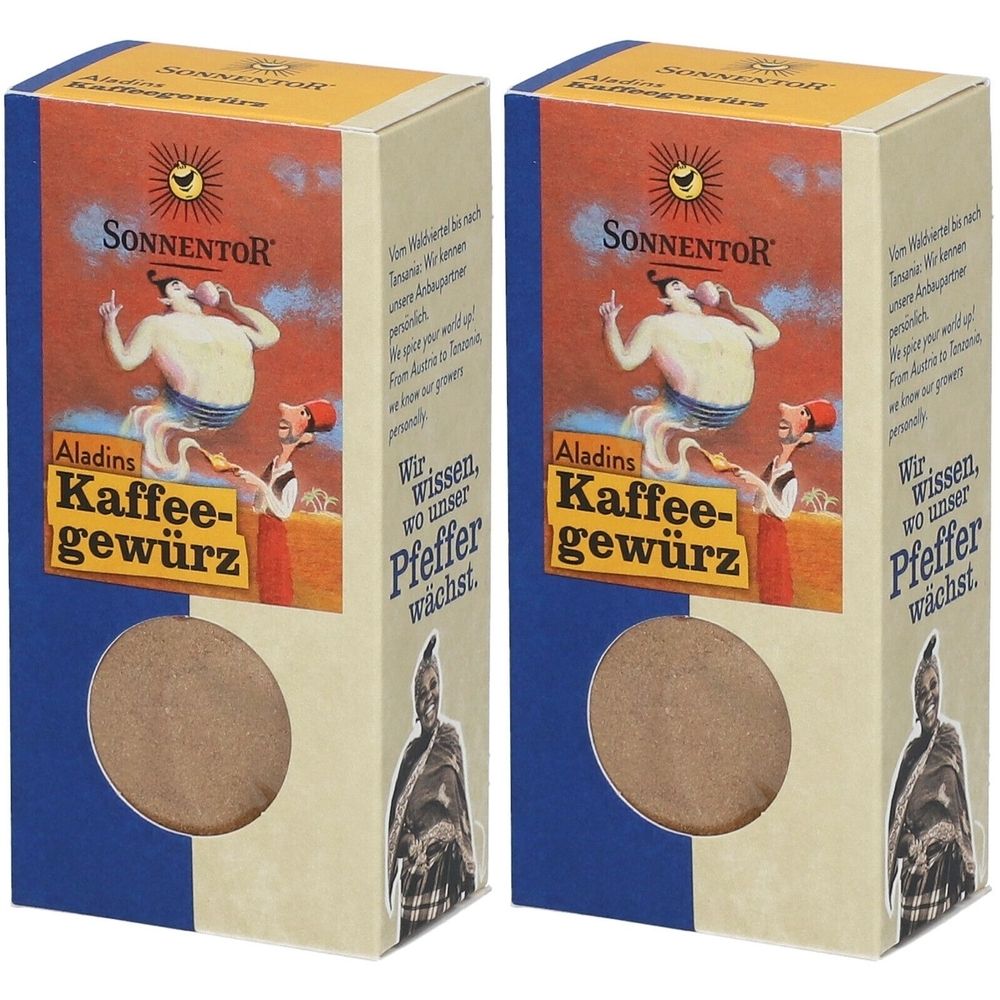 Sonnentor Aladins Kaffeegew x2 2x35 g Pulver