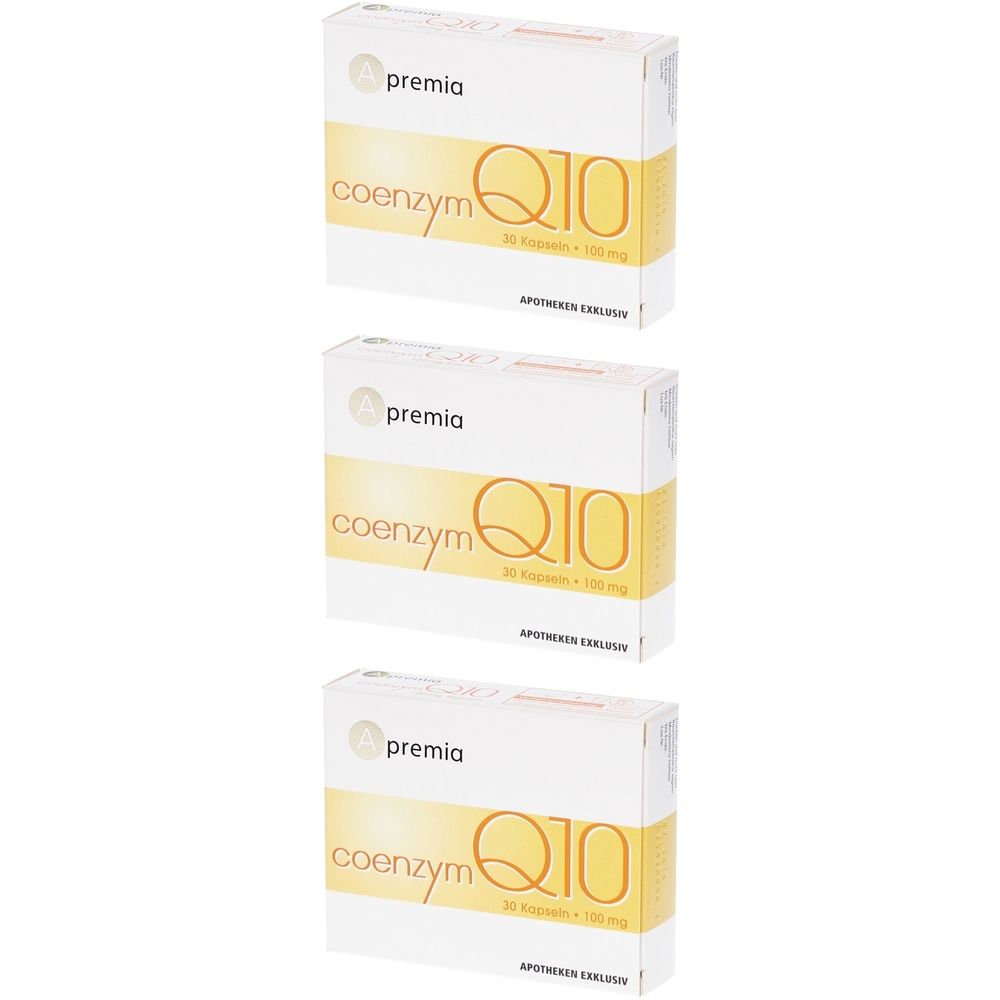 Apremia Q10 Coenzym 60Mg KPS x3 3x30 St Kapseln