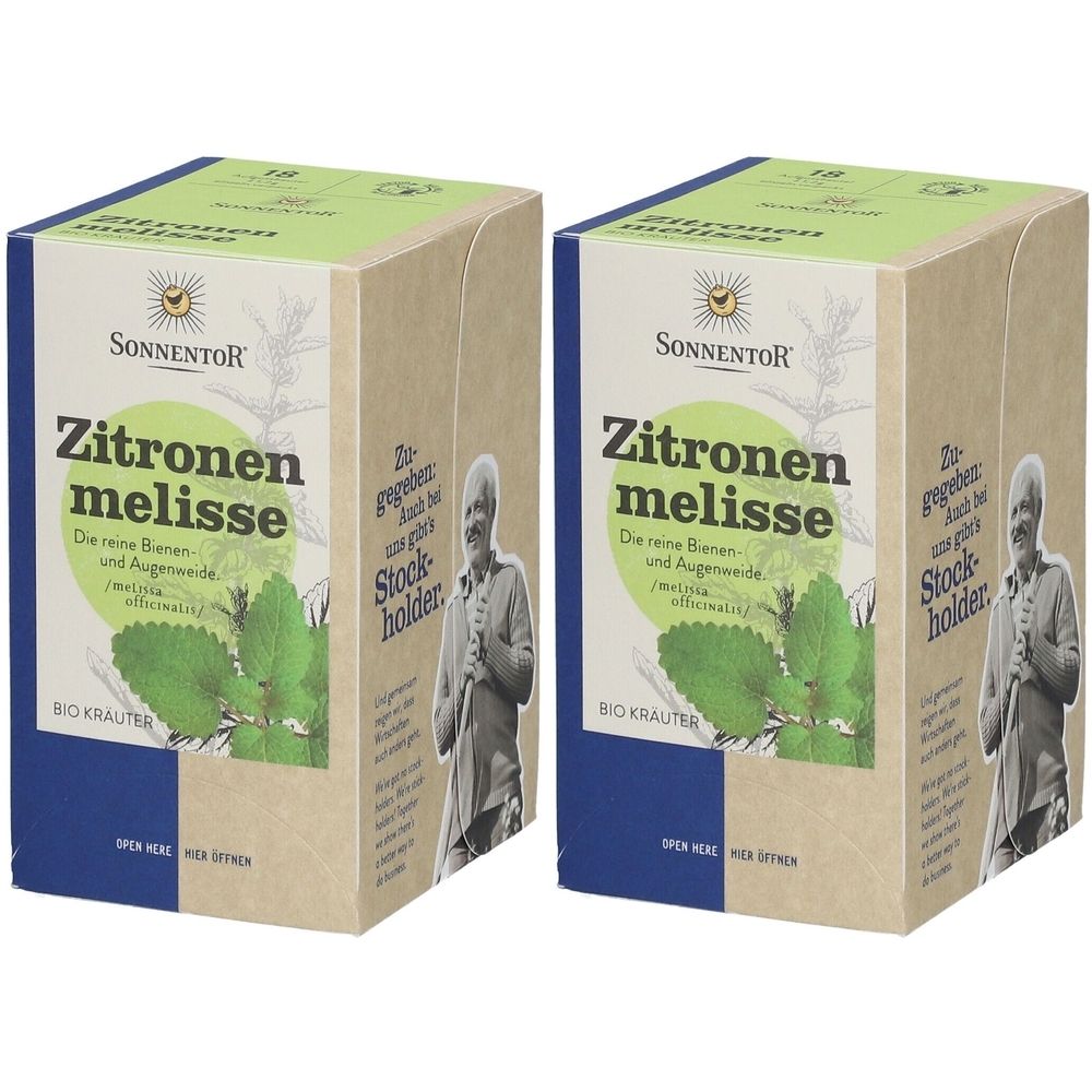 Sonnentor TEE Zitronenmelis Bio x2 2x18 St Tee