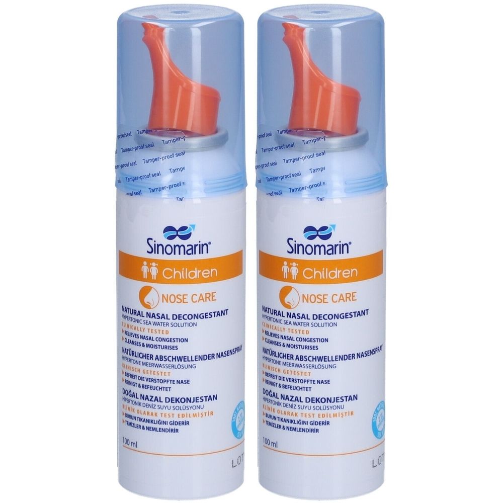 Sinomarin Na-Spray Children x2 2x100 ml Nasenspray