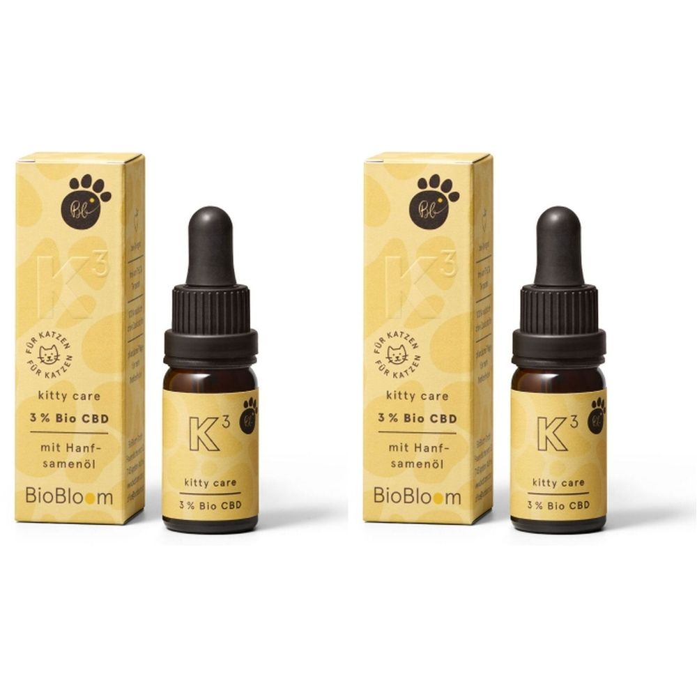 CBD BIO OEL Kitty Care3% VET x2 2x10 ml Tropfen