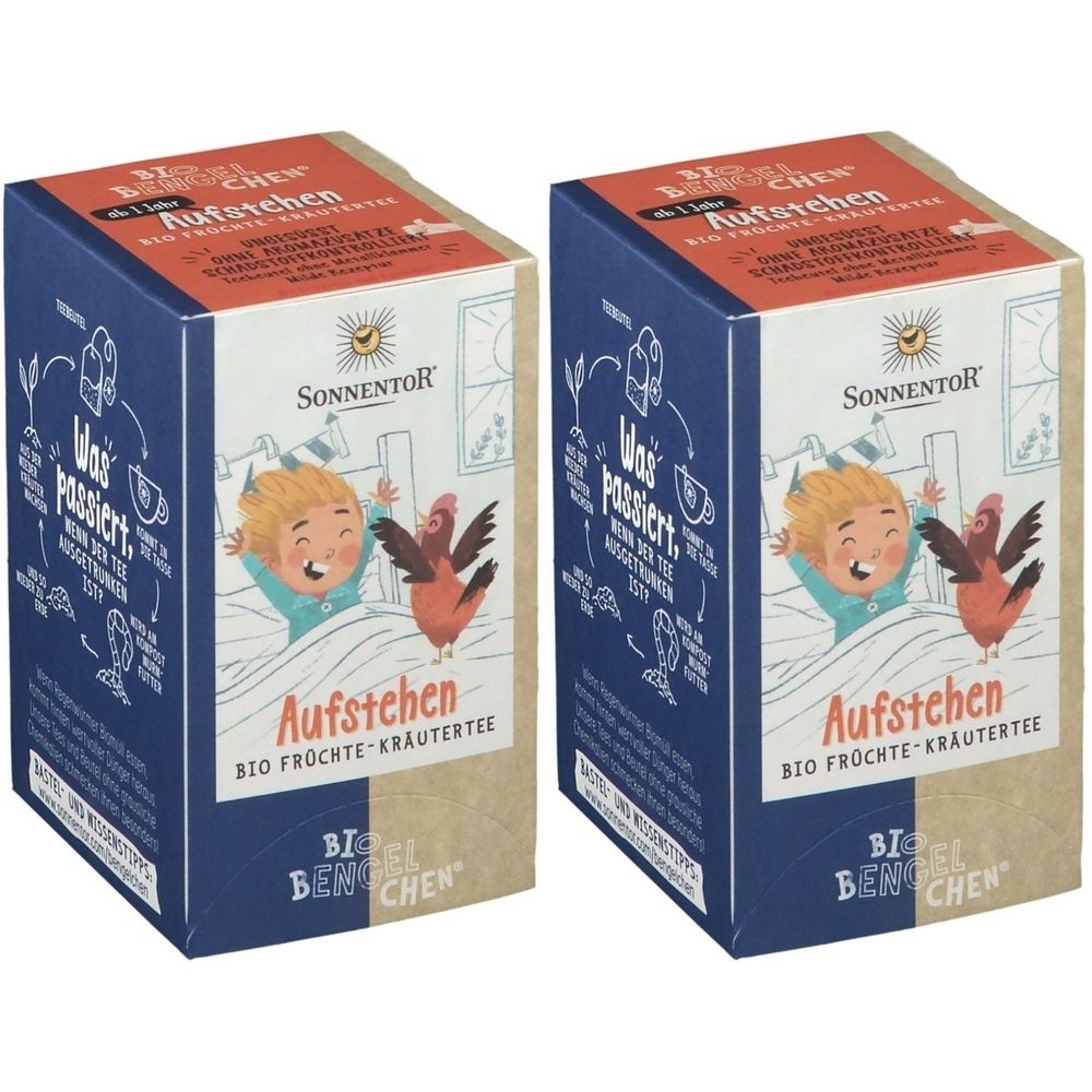 Sonnentor BB TEE Aufstehen Bio x2 2x18 St Filterbeutel