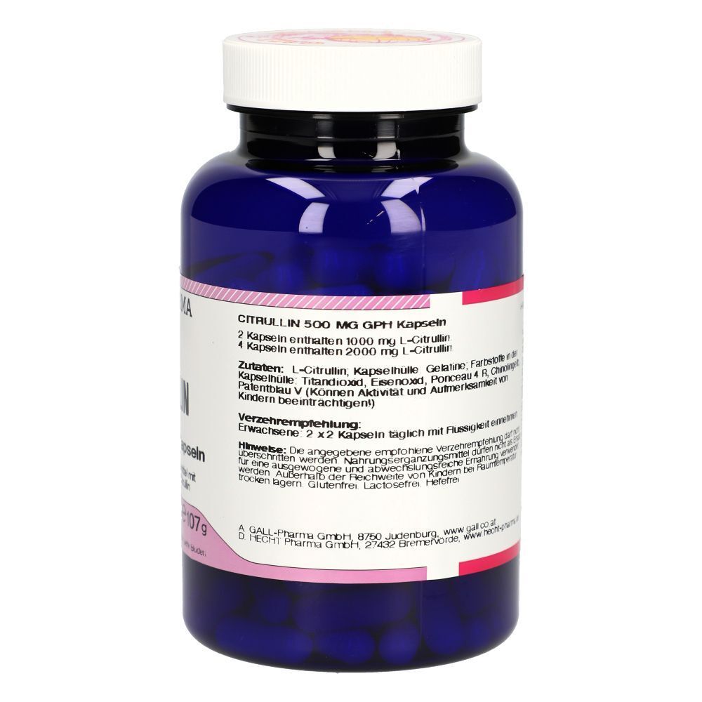 GALL PHARMA Citrullin 500 mg GPH Kapseln