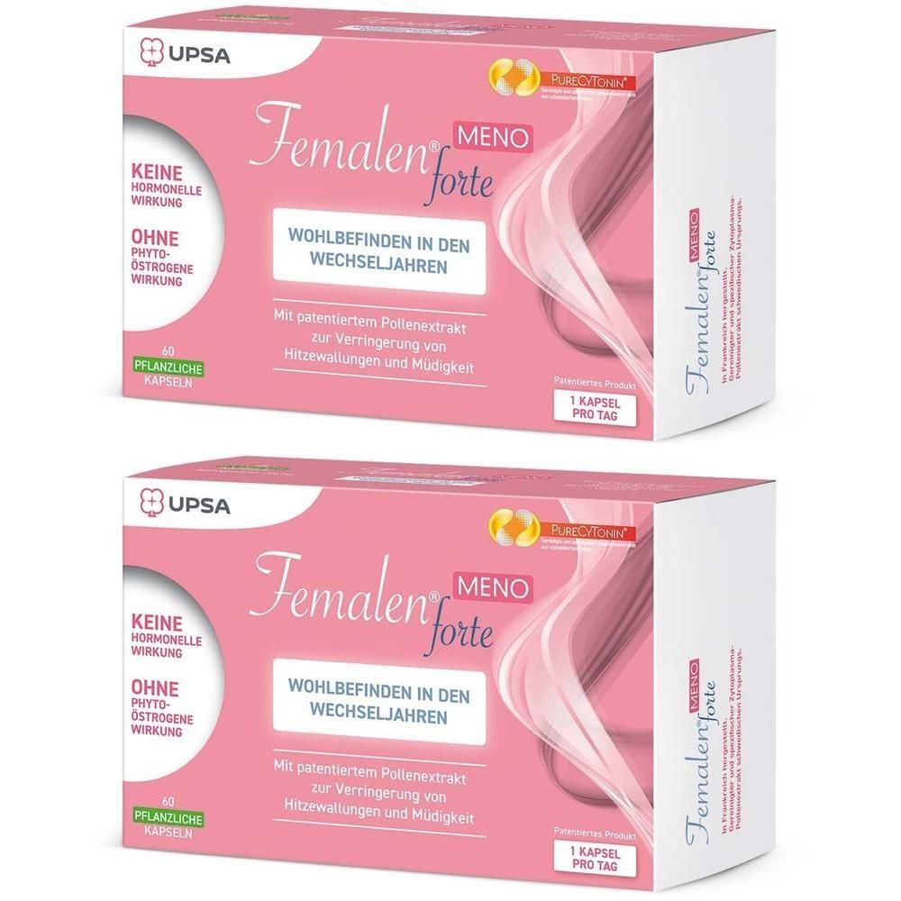 Femalen® forte MENO für mehr Wohlbefinden in den Wechseljahren